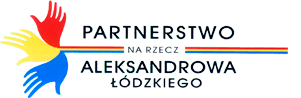 Logo Partnerstwa na Rzecz Aleksandrowa Łódzkiego Współpraca ze Studium Tekstu